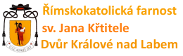 Logo Rezervace intence online - Římskokatolická farnost – děkanství Dvůr Králové nad Labem